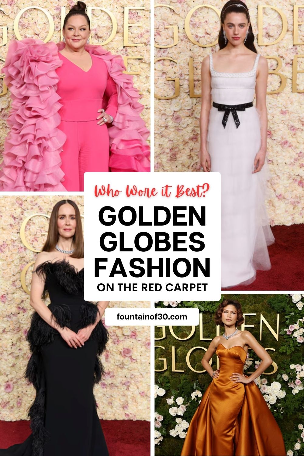 who wore it best? Golden Globes fashion on the red carpet fountainof30