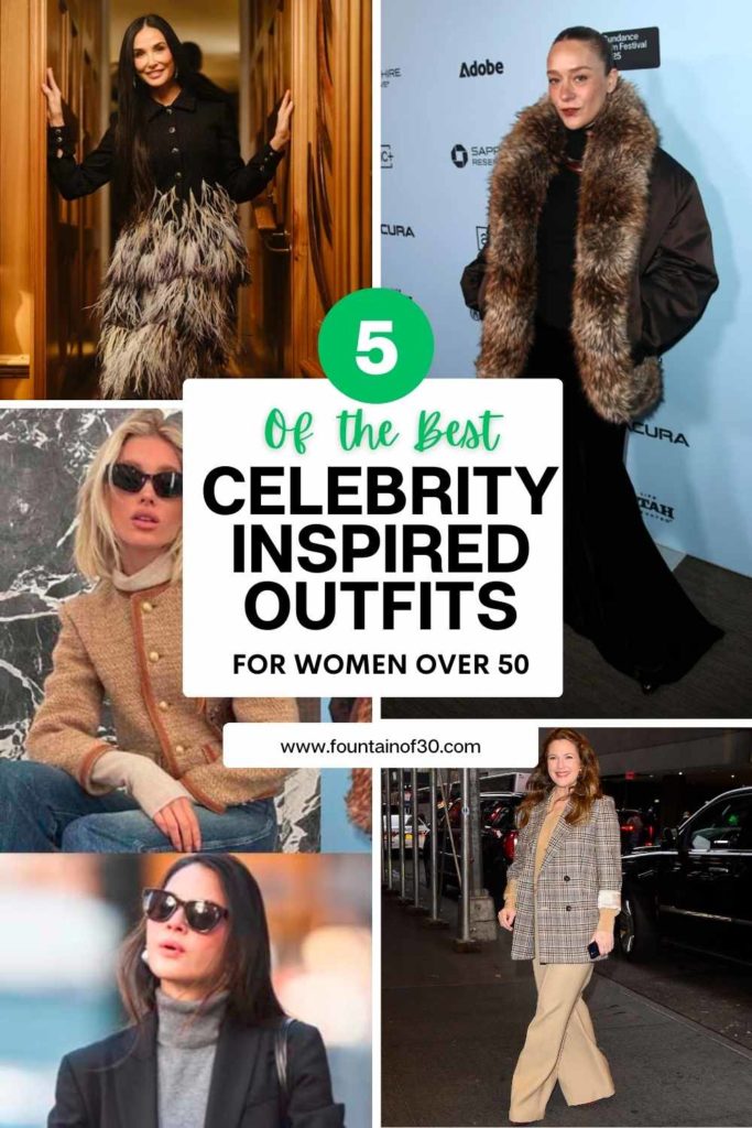 5 of the best celebrity inspired outfits for women over 50 fountainof30