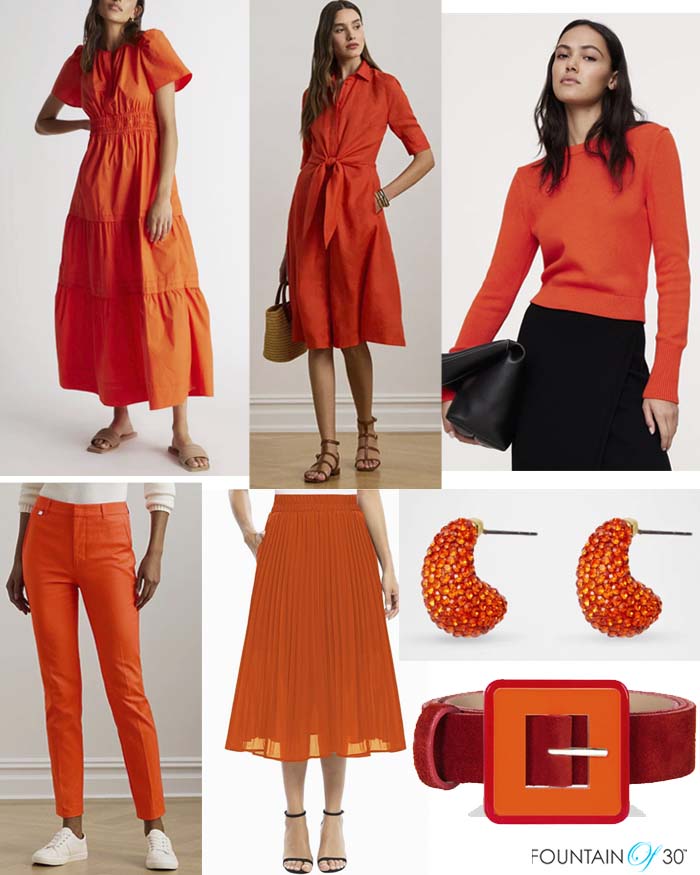 orangeade color trend for spring 2025