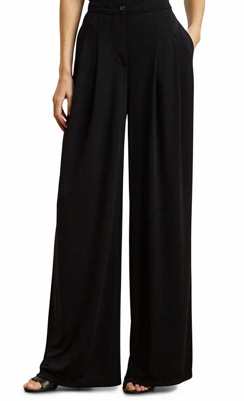 Lauren Ralph Lauren Jersey Wide Leg Pants
