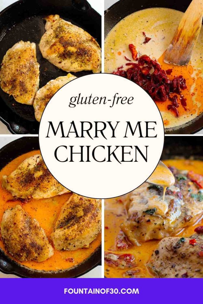 gluten free marry me chicken fountainof30 recipe