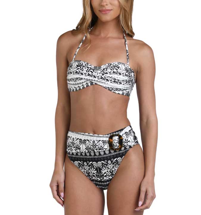 Diagonal Belted Print