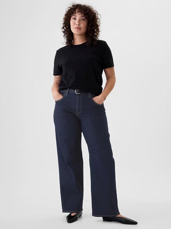 thicker midsection boyfriend jeans for women over 50
