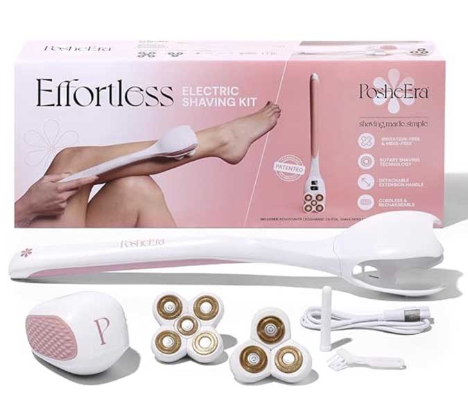 effortless electric shave kit PoshEra
