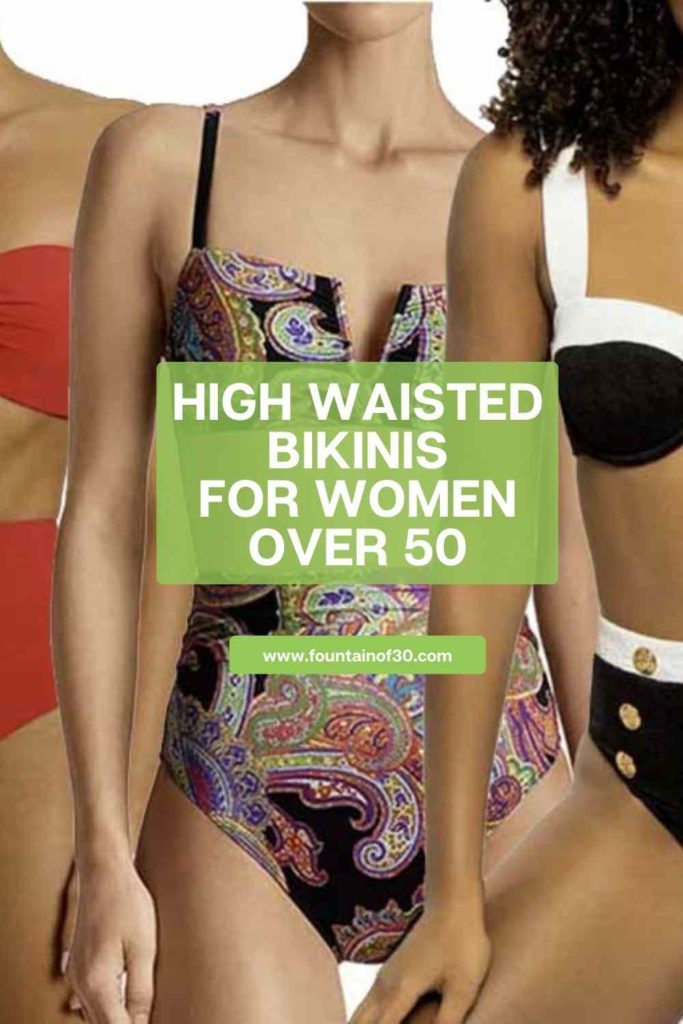 high waisted bikinis for women over 50 fountainof30