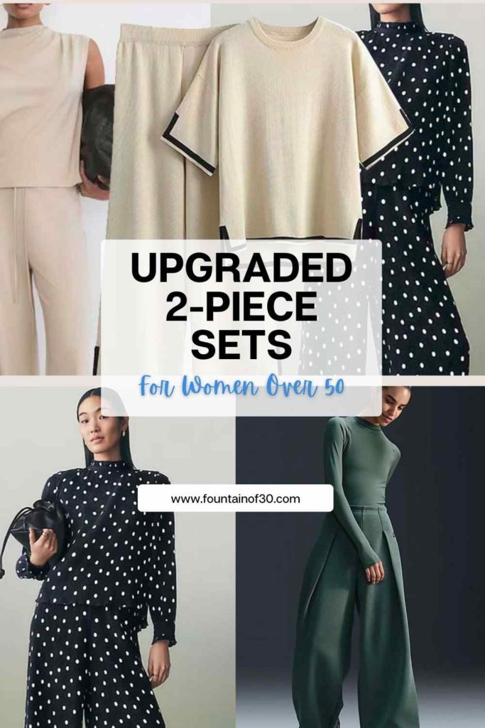 upgraded two-piece sets for women over 50 fountainof30