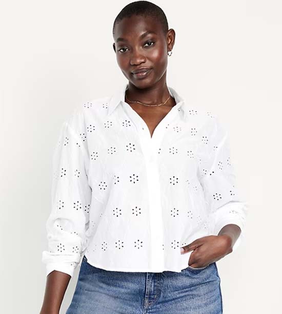 white eyelet shirt fountainof30