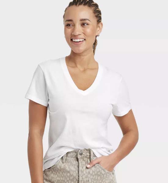 target white t-shirt