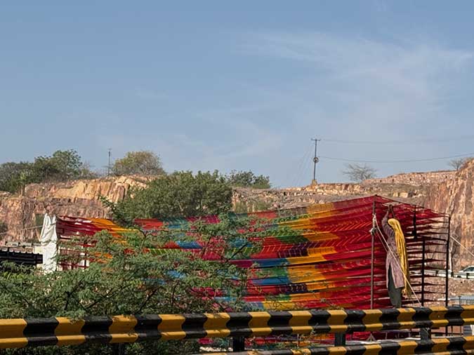 Dying textiles in Jodphur travel guide fountainof30