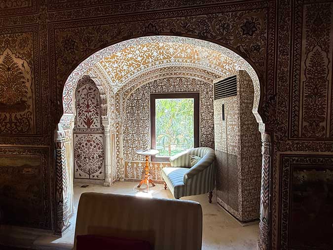 Jaipur Samode Haveli travel to India fountainof30