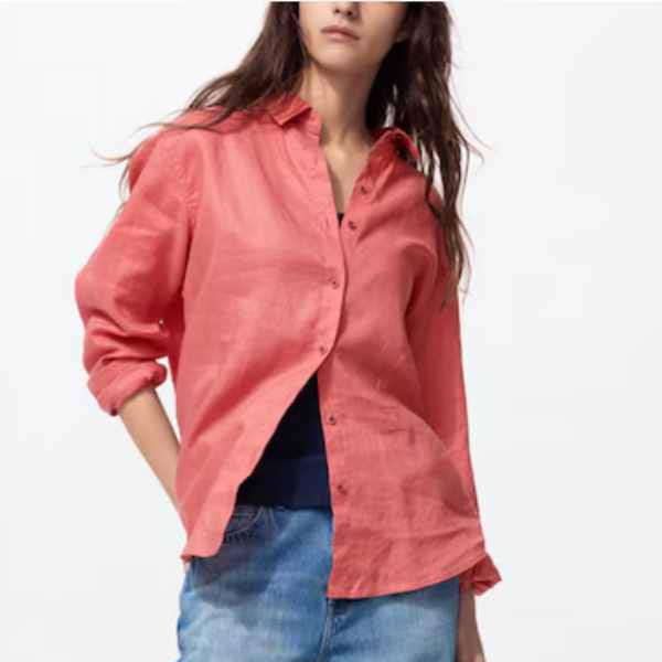 how to wear linen Uniqlo Premium Linen Shirt