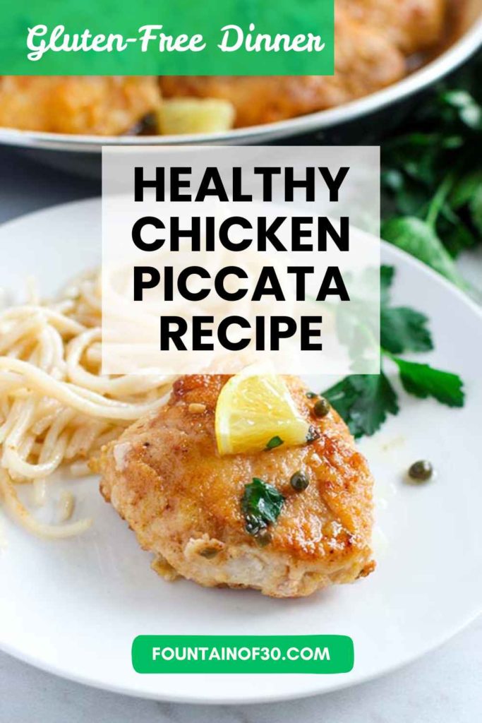 Looking for an easy healthy dinner? This gluten-free chicken piccata is fresh, flavorful, and ready in under 40 minutes. Perfect for busy nights.