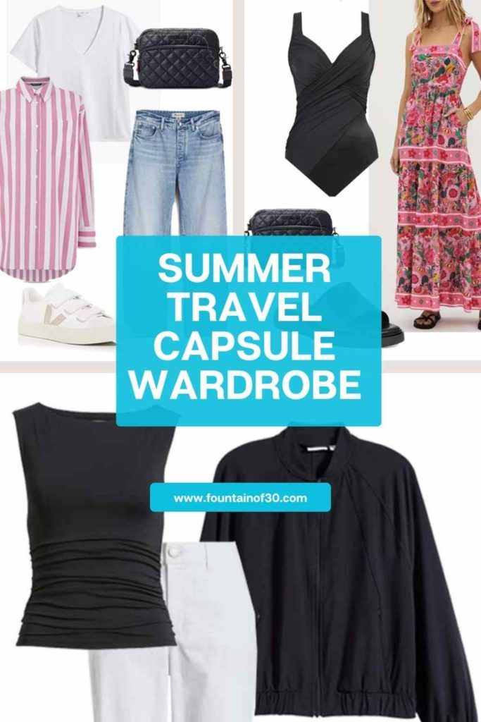 summer travel capsule wardrobe fountainof30