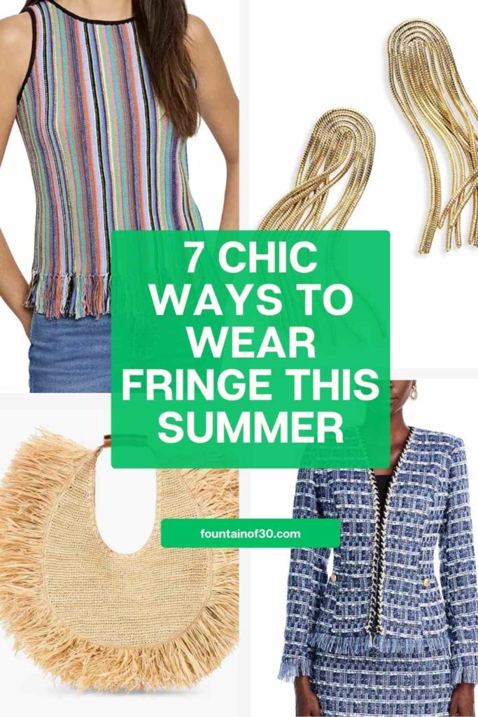 7 ways to wear fringe this summer fountainof30