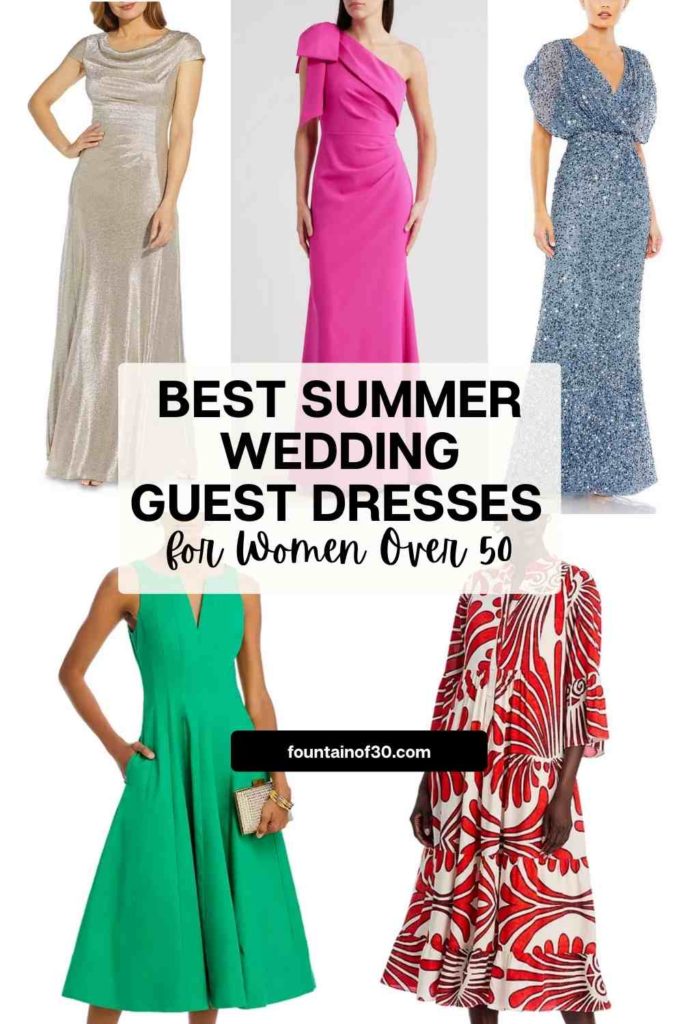 best summer wedding guest dresses for women over 50 fountainof30