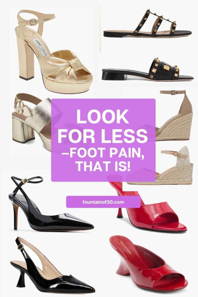 Look for less foot pain fountainof30