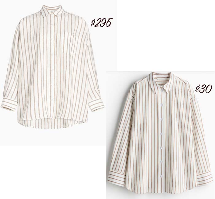 7 Stylish Ways to Wear Stripes Over 50 button down shirt