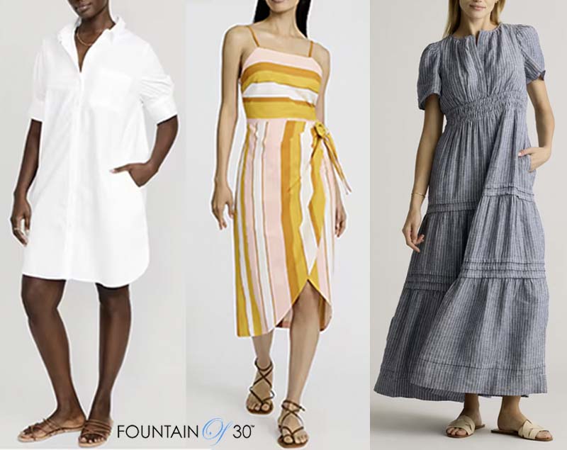 summer dresses for women over 50 mini midi maxi fountainof30