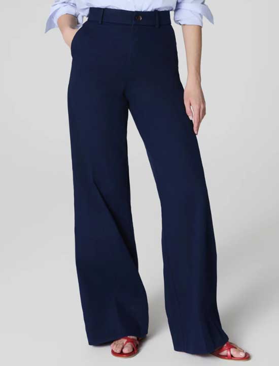 SPANXsupersmooth™ Stretch Twill Wide Leg Pants back to school