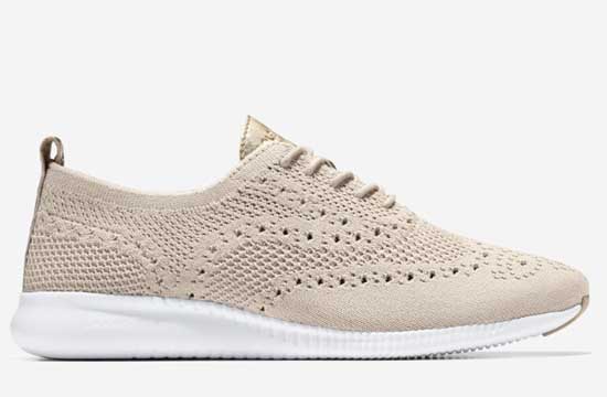 cream Wingtip Oxfords