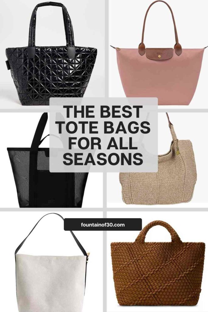 Discover stylish tote bags for all seasons, versatile enough for work, travel, shopping and more, all year round.