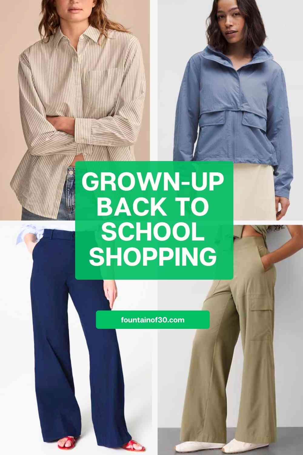 Back-to-school shopping isn’t just for kids! Discover stylish fashion and accessories to treat yourself this fall for women of all ages.