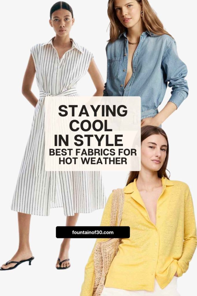 Discover the best breathable, lightweight fabrics—from linen and cotton to silk and bamboo—that keep you cool and chic all summer long.