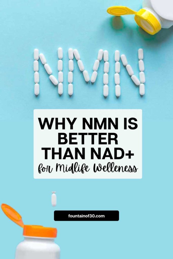 Feeling low energy, brain fog, or stubborn weight in midlife? Discover why NMN is better than NAD+ to restore vitality and support healthy aging.