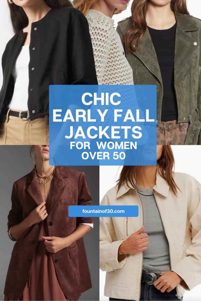 Layering made easy! Try canvas jackets, open-knit cardigans, or luxe suede for a fresh take on the classic third piece.