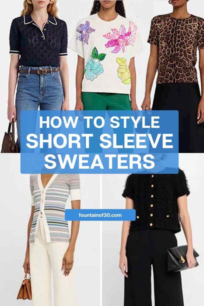 Short sleeve sweaters are trending! See our top picks of classic, cozy and chic options for women over 50, plus easy styling ideas.