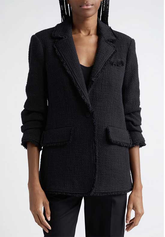 layers for summer black blazer fountainof30