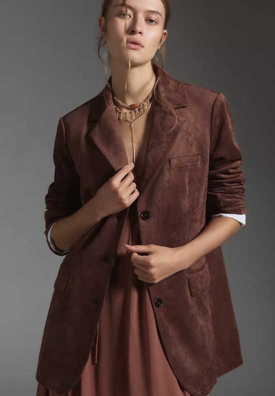 suede blazer fouintainof30