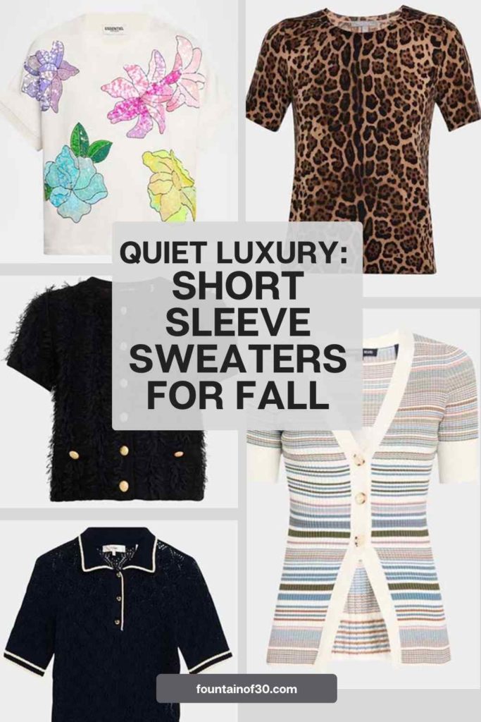 Short sleeve sweaters offer quiet luxury for fall. See our top picks for the season—classic, cozy and chic options for women over 50, plus easy styling ideas.