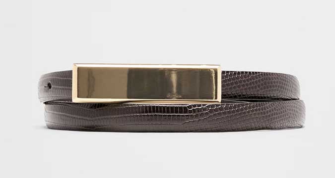 Banana Republic Factory Leather Ultra Skinny Dress Belt