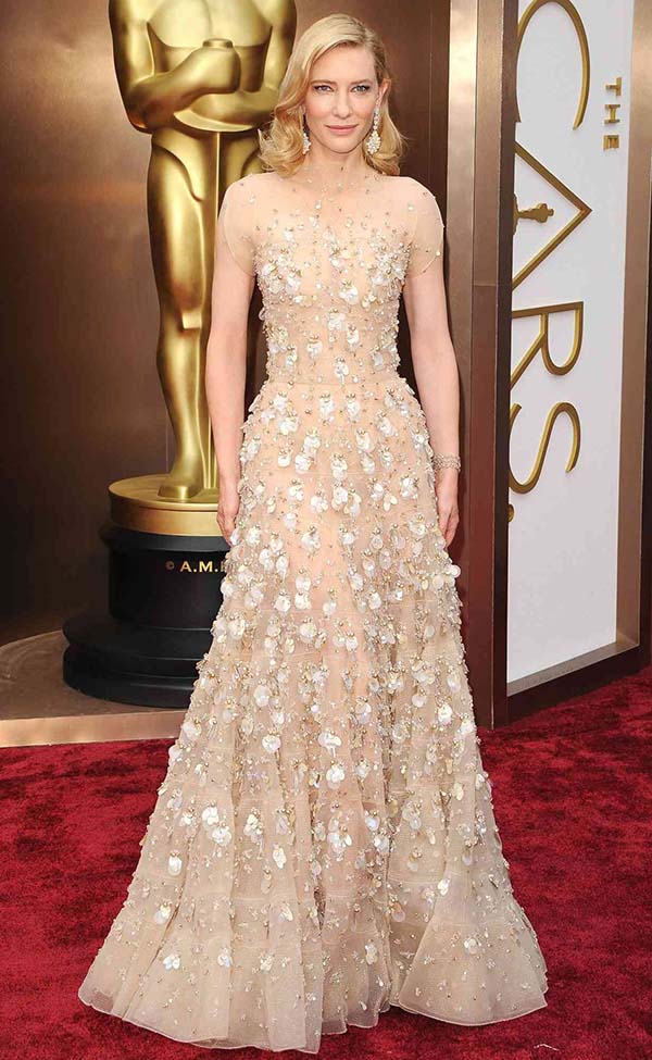 Cate Blanchett at the 2014 Academy Awards.
