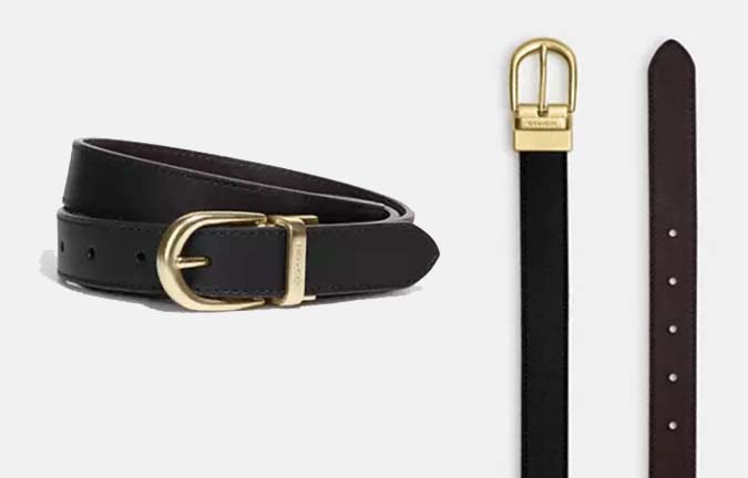 Coach Outlet Classic Buckle Cut To Size Reversible Belt fountainof30