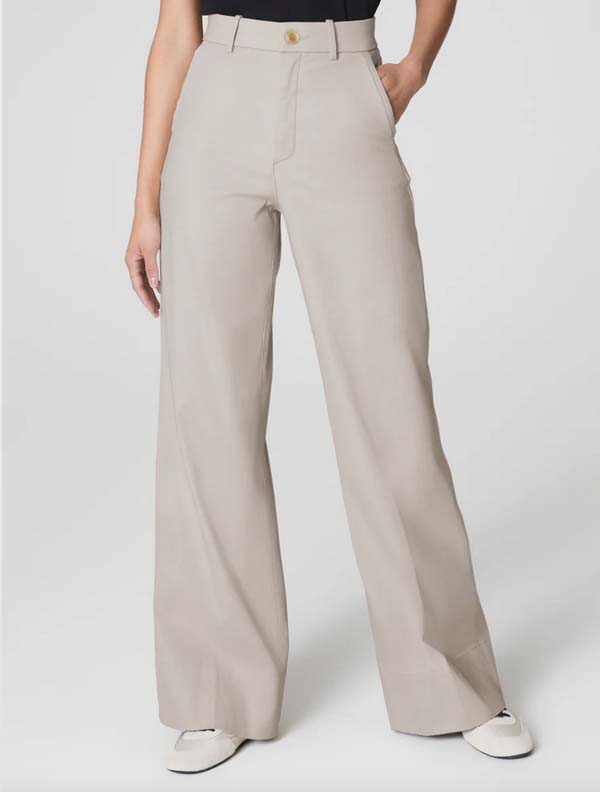 SPANXsupersmooth™ Stretch Twill Wide Leg Pant