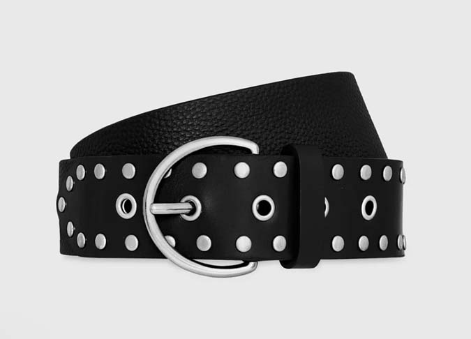 Rebecca Minkoff Studded Grommet Belt