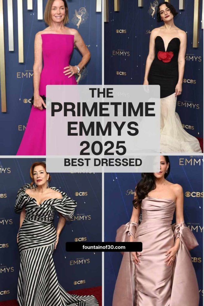 The #Emmys2025 red carpet brought jaw-dropping gowns, bold statements & a touching Armani Privé tribute. See the best & worst looks 
