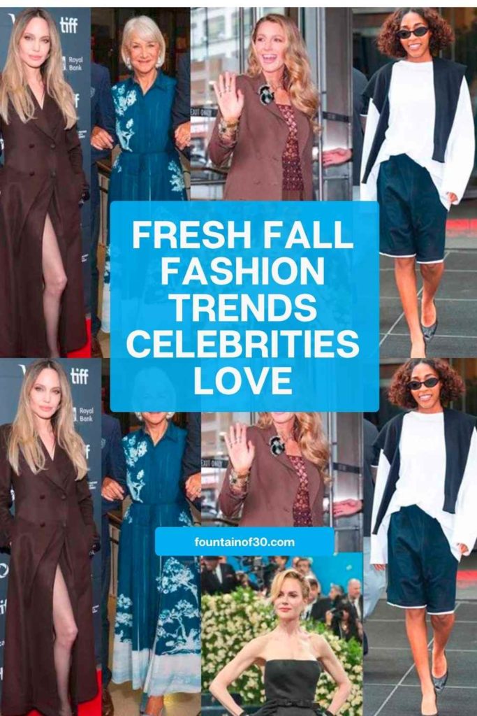 Pastels for autumn? Elevated athleisure? See how Helen Mirren, Blake Lively, and more stars are redefining Fall 2025 style. #FallOutfits #CelebrityFashion #Fall2025