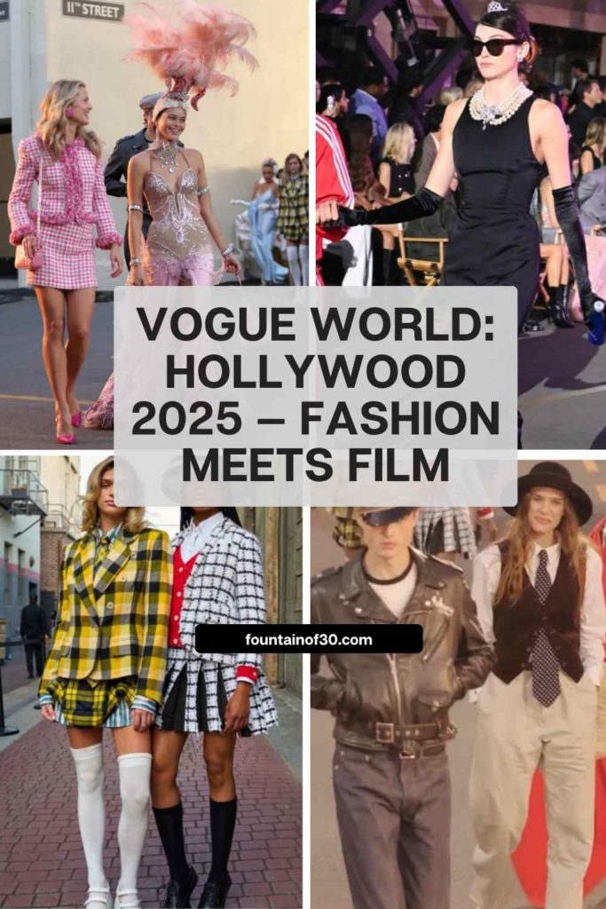 From Barbie to Daisy Buchanan, see the iconic film looks recreated at Vogue World: Hollywood 2025 — part costume, part couture, all fashion fantasy. #VogueWorld #MovieFashion #Couture
