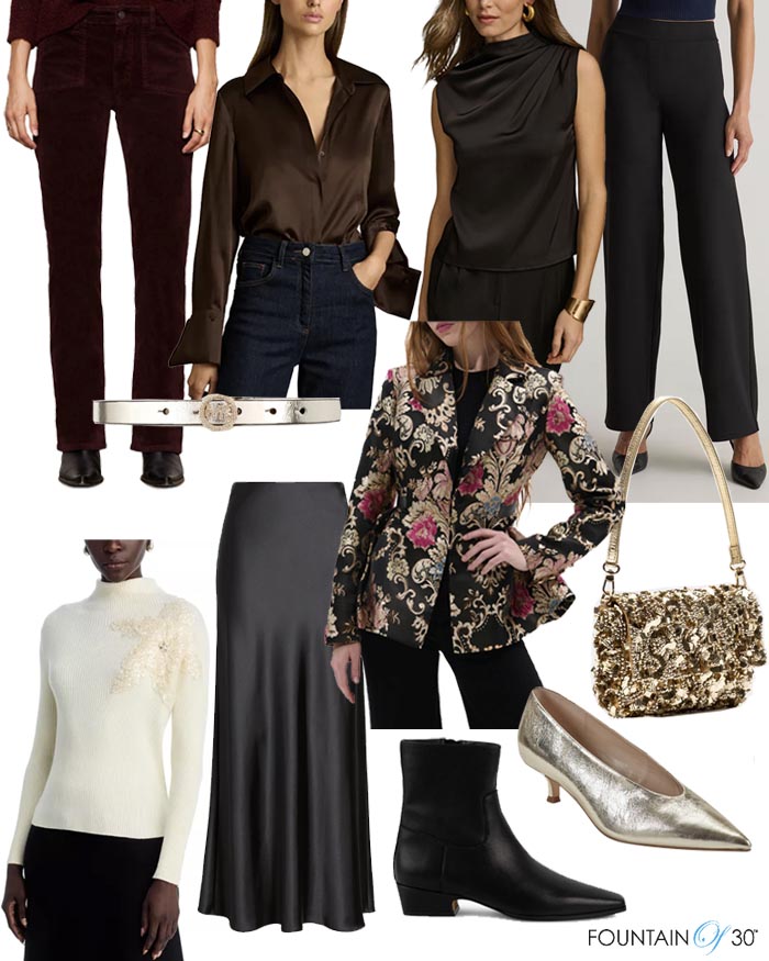 holiday capsule wardrobe for women over 50 fountainof30