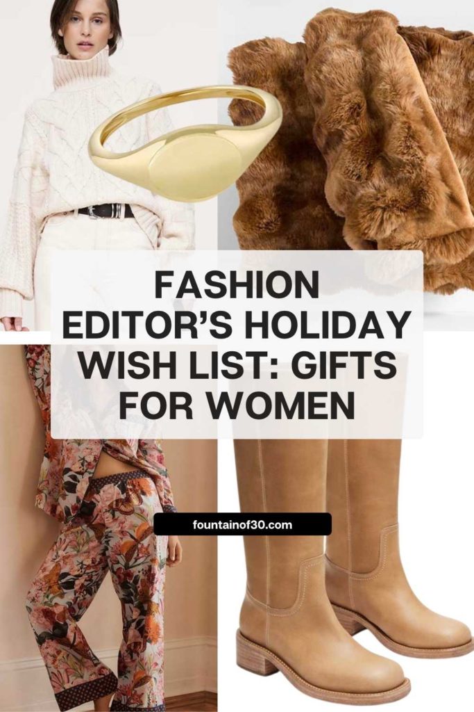 Discover our fashion editor's top 2025 holiday gift picks! Stylish fashion, cozy home finds, and must-have tech for women over 50. #HolidayGifts #GiftGuide #WomenOver50 #GiftIdeas #FashionGifts