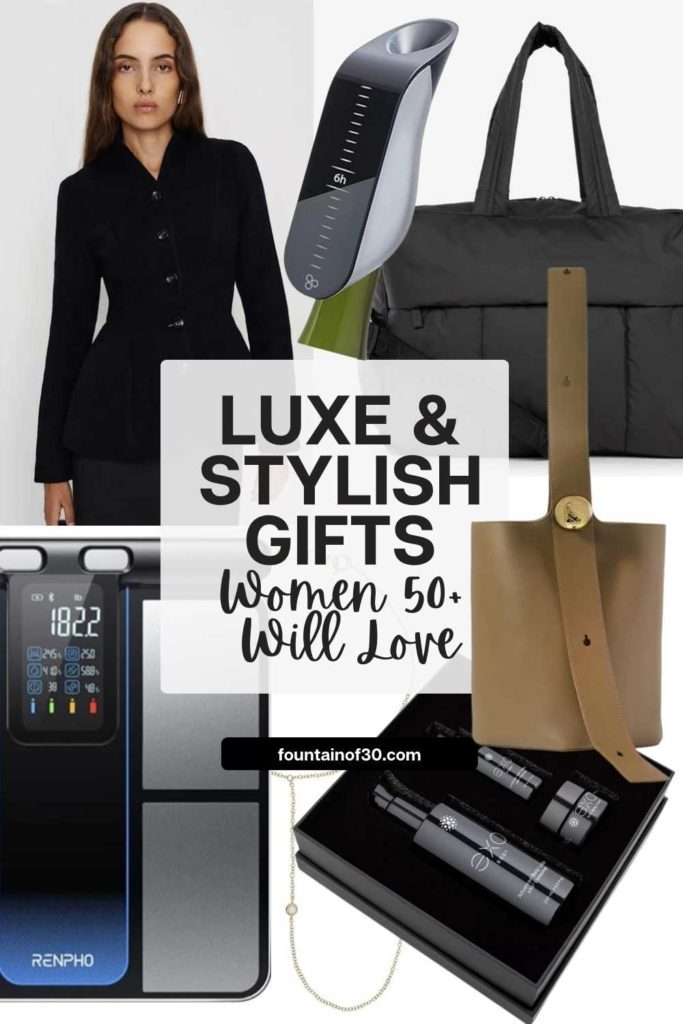Discover my ultimate holiday gift guide filled with stylish, practical, and luxe gifts women 50+ will truly love. #HolidayGiftGuide #WomenOver40 #GiftIdeas