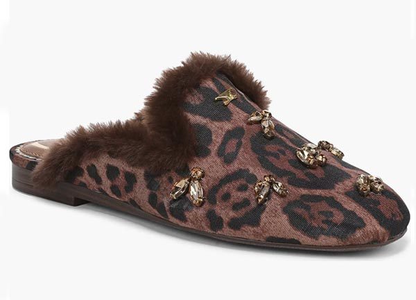 Circus NY by Sam Edelman Tillie Faux Fur Trim Mule