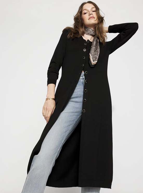 Duster Cardigan Sweater cozy holiday style fountainof30