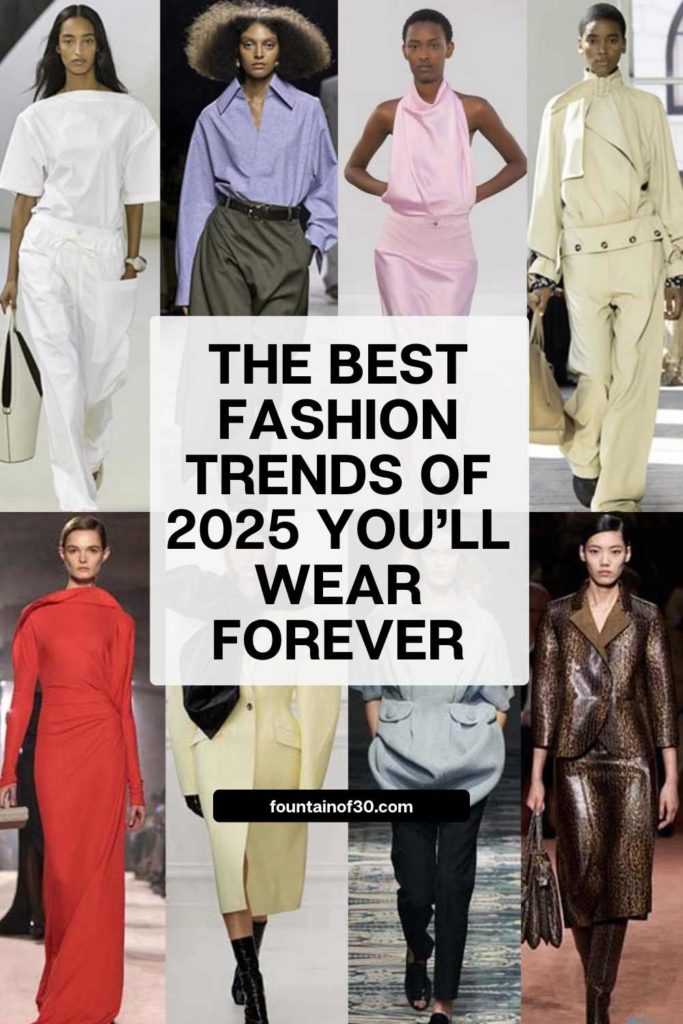 A look back at the best fashion trends of 2025—and why they still work for 2026 and beyond. #WomenOver50 #FashionInspo #RunwayTrends