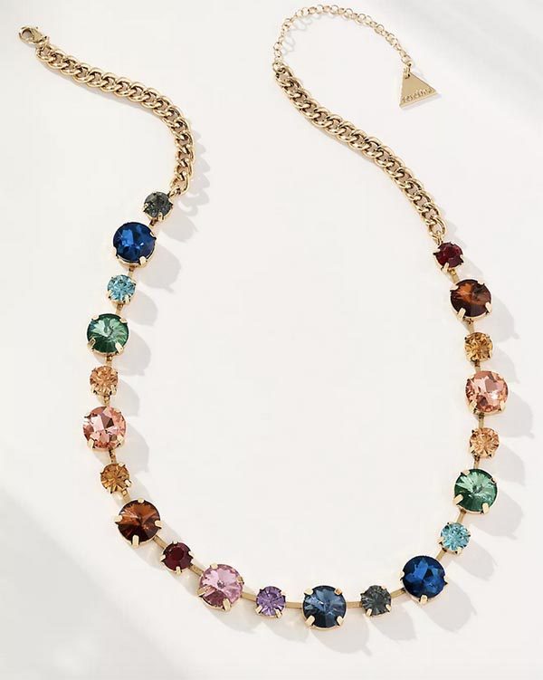 Mixed Crystals Necklace