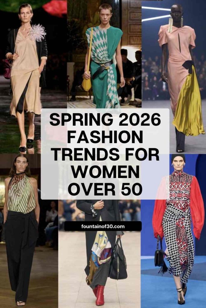 The best spring 2026 fashion trends for women over 50 are wearable, modern and flattering at any age. From cobalt blue to silky scarves and asymmetric black and white, these 2026 trends can refresh your spring style.