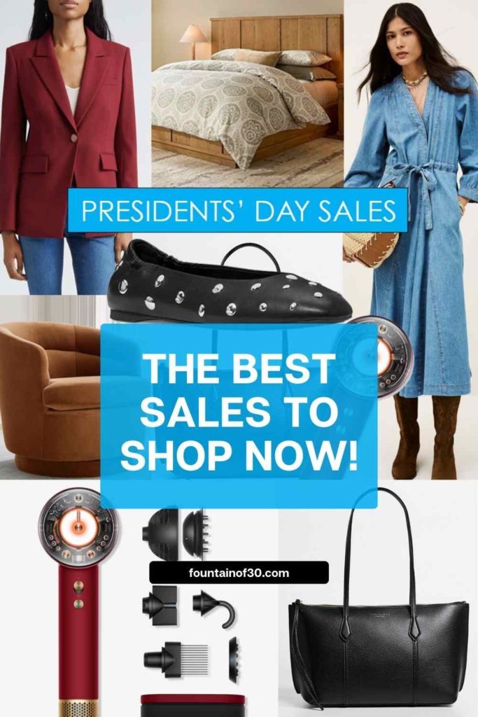 Happy Presidents’ Day! The best Presidents’ Day sales of are here with deep discounts on winter fashion, early spring styles, beauty, and home. Don’t miss these limited-time deals. #PresidentsDaySales #FashionOver40 #WinterClearance #SpringStyle #ShoppingGuide